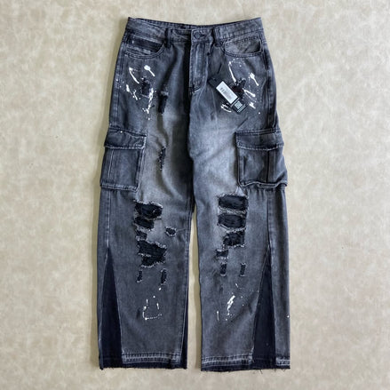 Ripped Rockstar Baggy Pants