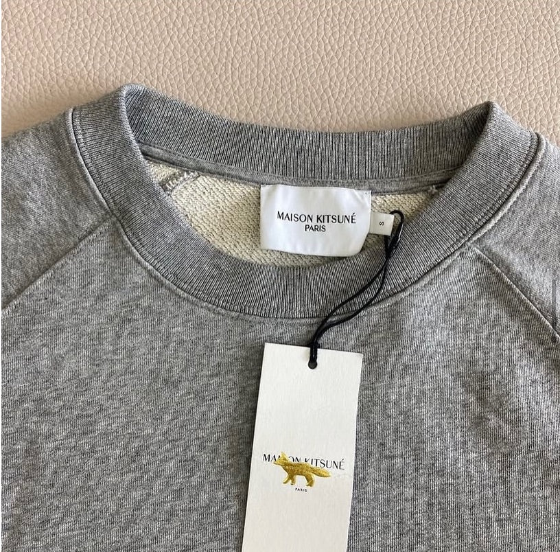 Maison Kitsuné Embroidered Logo Sweatshirt