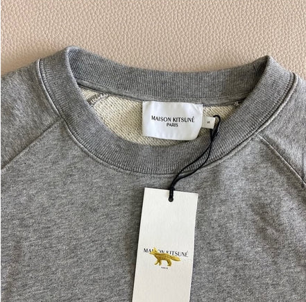Maison Kitsuné Embroidered Logo Sweatshirt
