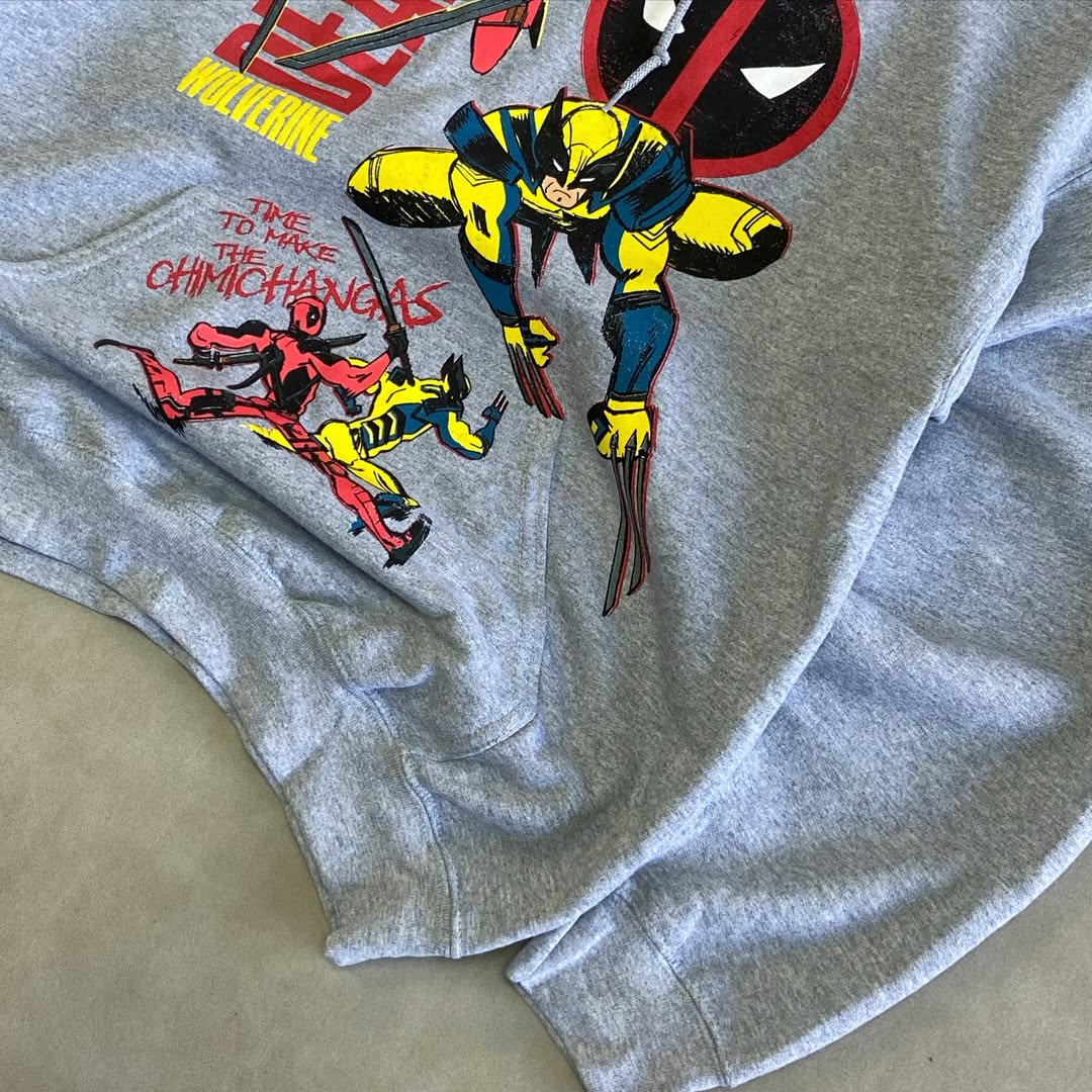 Marvel Hoodie Deadpool x Wolverin