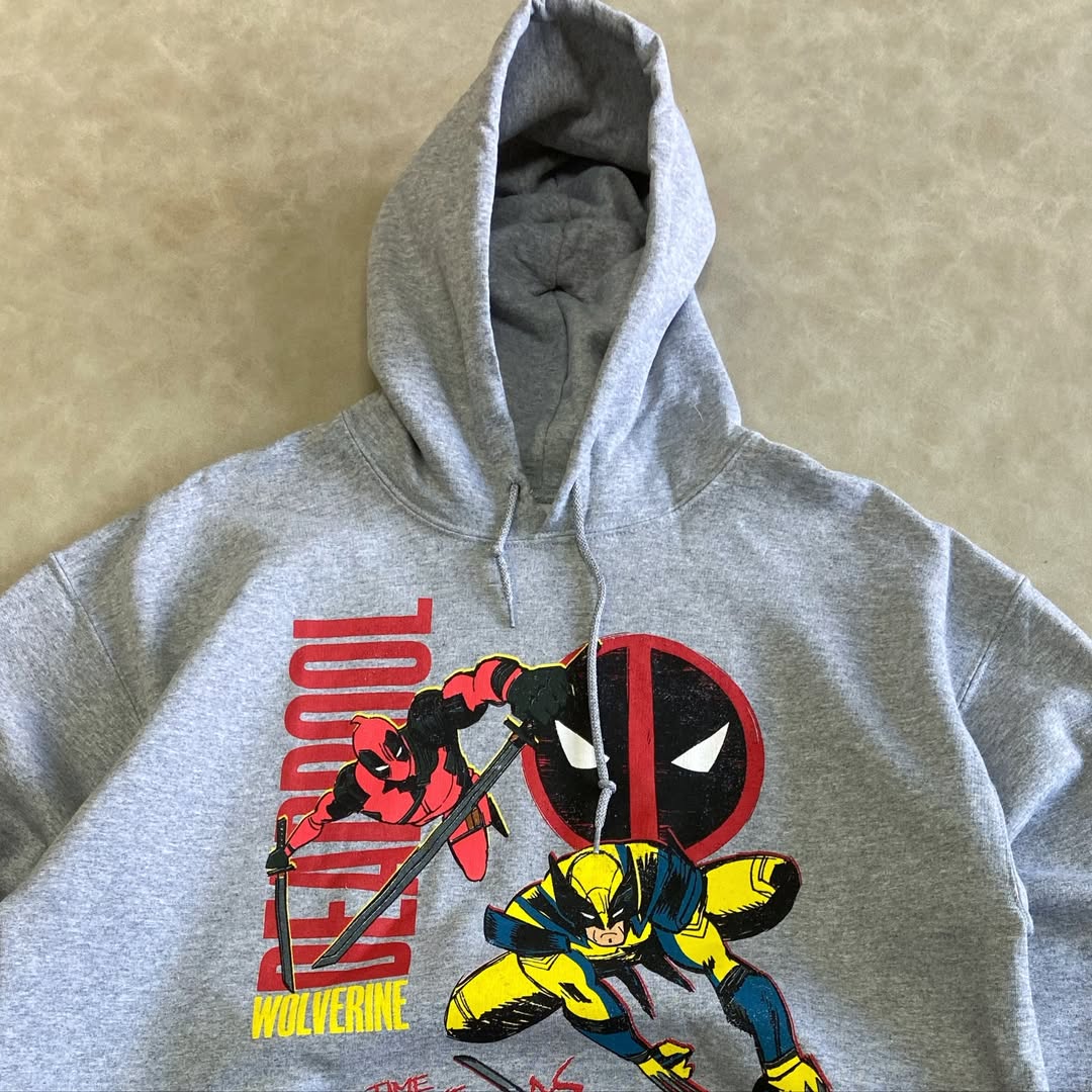 Marvel Hoodie Deadpool x Wolverin