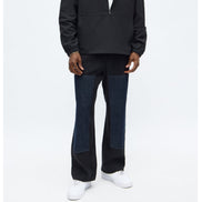 Baggy Raw Panel Jean