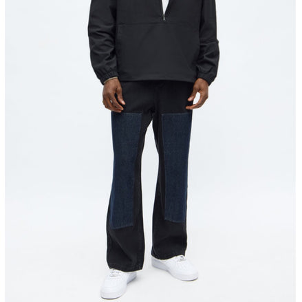 Baggy Raw Panel Jean
