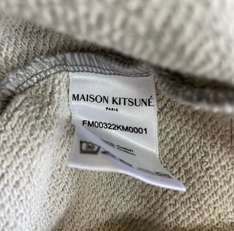 Maison Kitsuné Embroidered Logo Sweatshirt