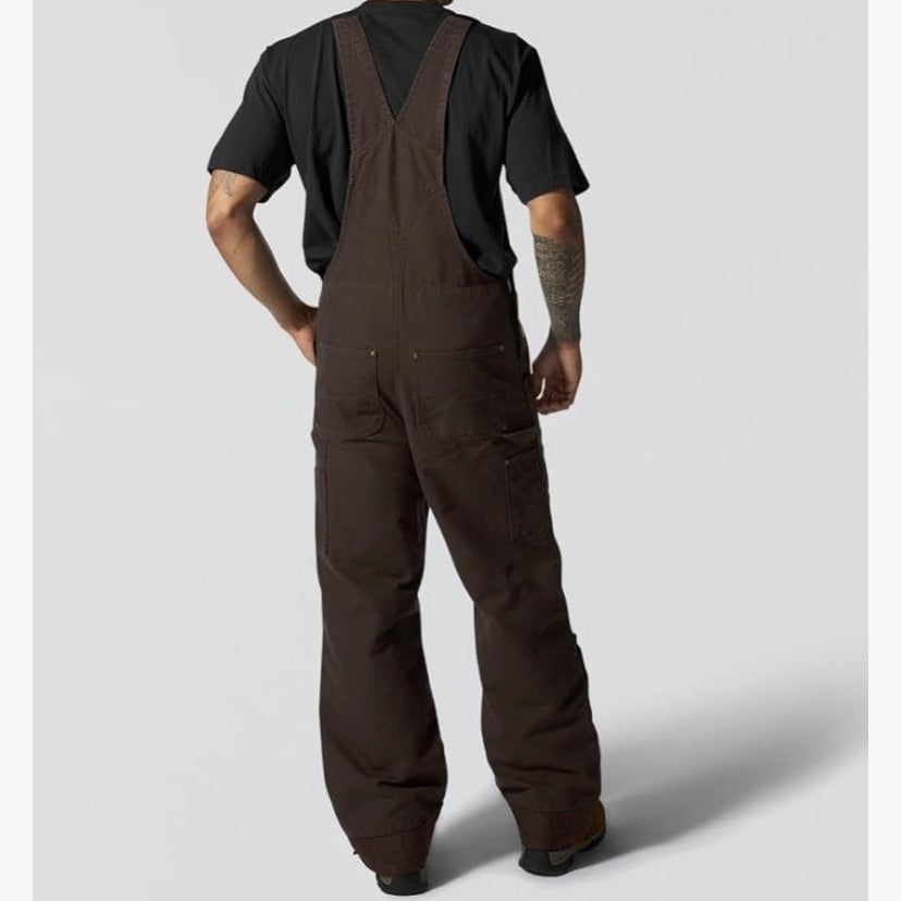 Carhartt Loose Fit Washed Duck Insulated Bib Overall