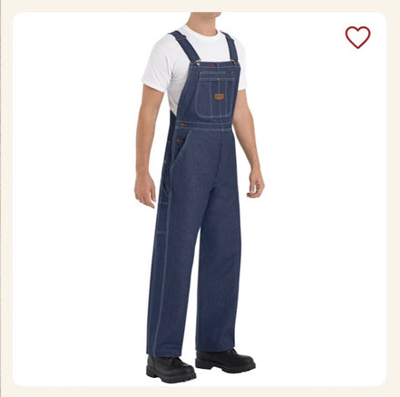 Men’s Denim Bib Overall