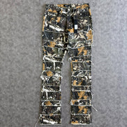 All Around Fray Stacked Skinny Flare Pants