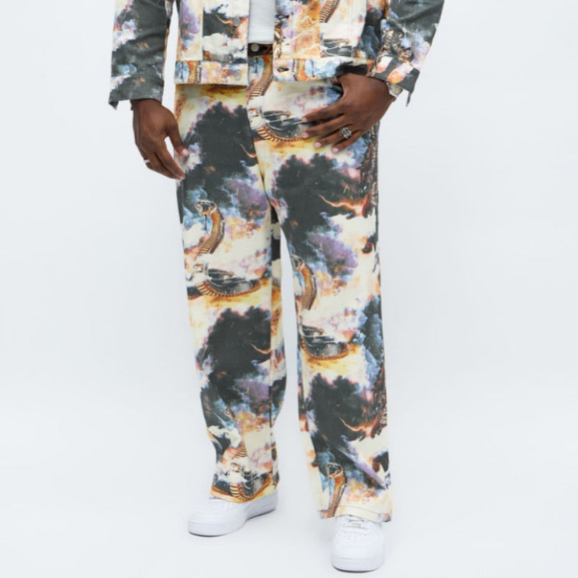 Guardian Printed Baggy Trouser