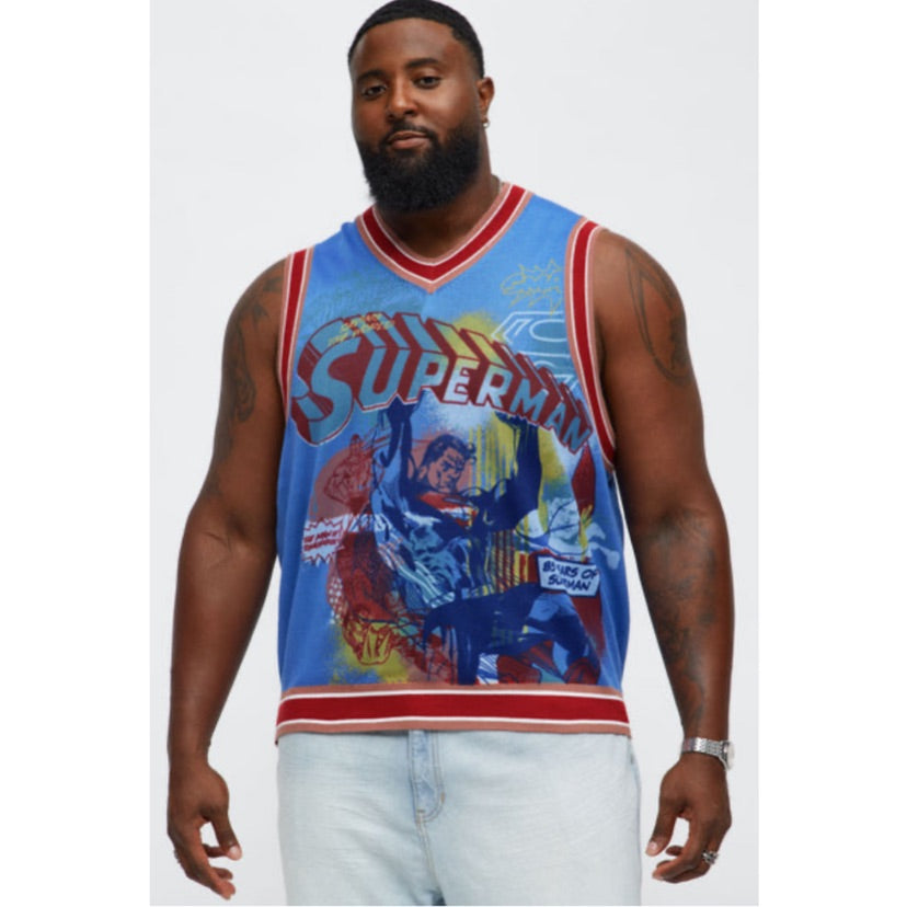 Chaleco Superman Pullover Sweater