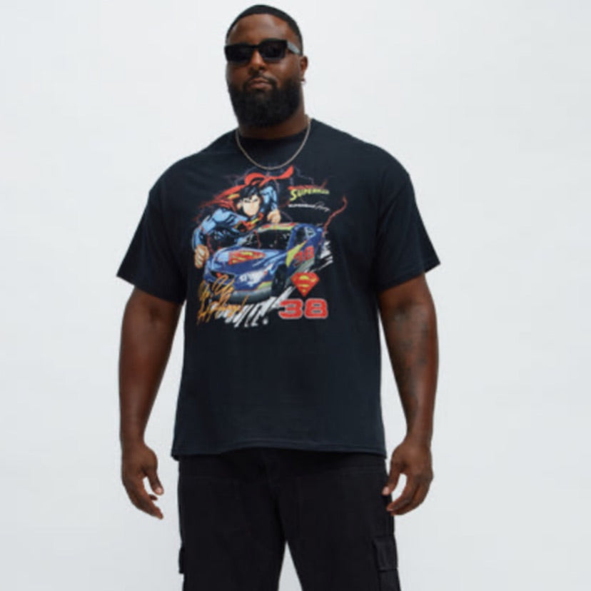 Superman Racing Team Short Sleeve Shirt