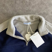 Aelfric Eden Color Blocking Quarter-Zip Sweat