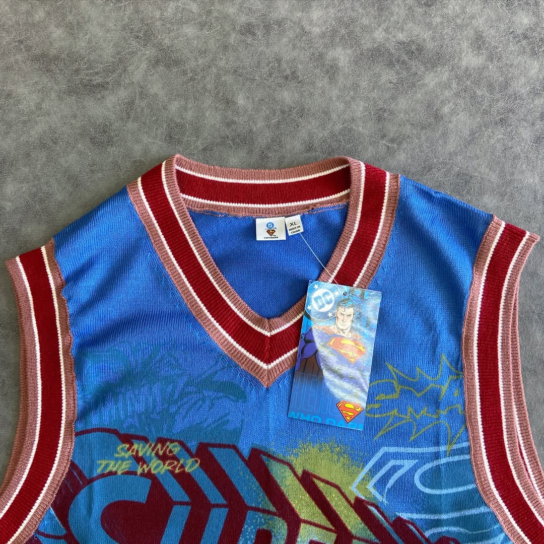 Chaleco Superman Pullover Sweater