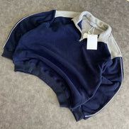 Aelfric Eden Color Blocking Quarter-Zip Sweat