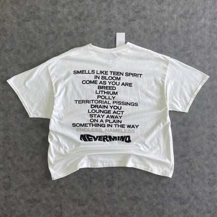 Nirvana Smells Like Teen Spirit Boxy Short Sleeve Shirt