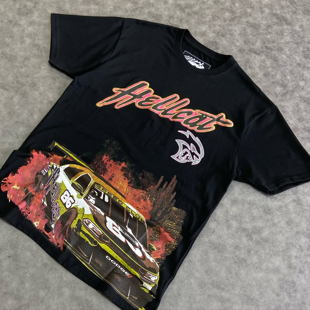 Dodge Hellcat Speed Club Short Sleeve Shirt