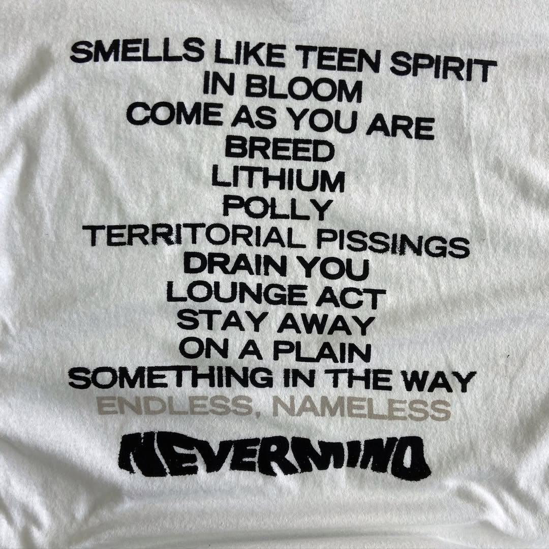 Nirvana Smells Like Teen Spirit Boxy Short Sleeve Shirt