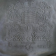 ACNE STUDIOS HOODED ZIPPER SWEATER