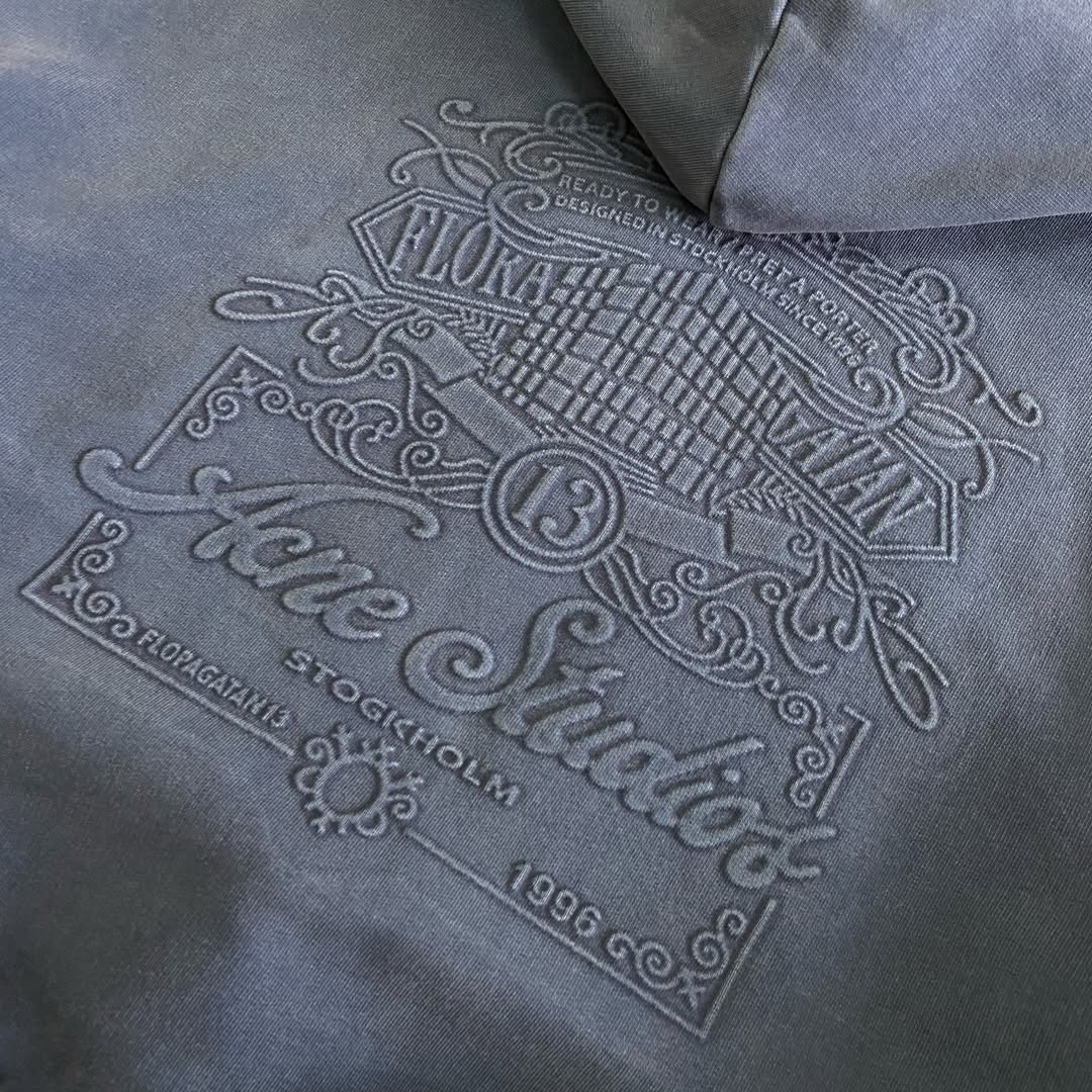 ACNE STUDIOS HOODED ZIPPER SWEATER