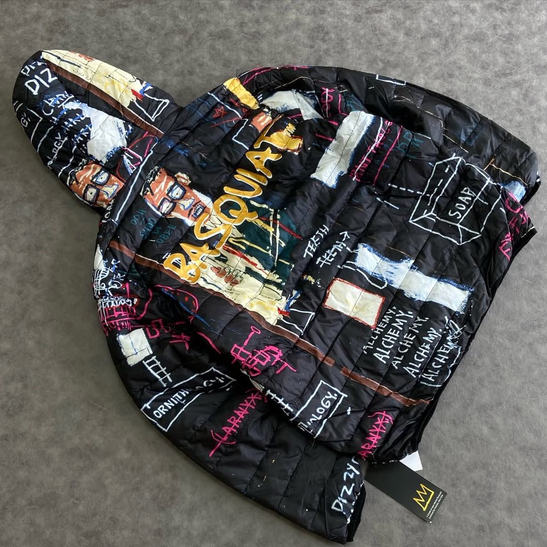 Members Only Jean Michel Basquiat Puffer Jacket