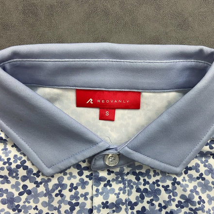 REDVANLY HYNDFORD POLO IN BRIGHT WHITE