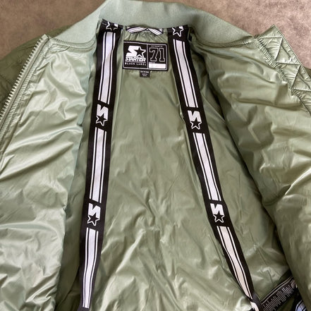 Quilted Bomber Jacket