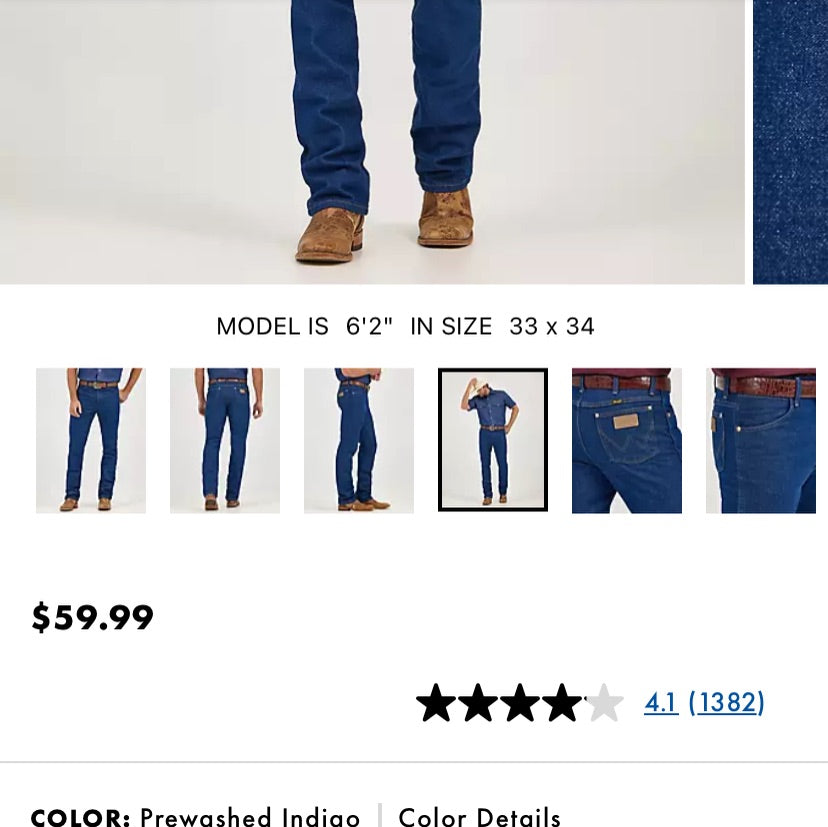 WRANGLER® COWBOY CUT® SLIM FIT JEAN