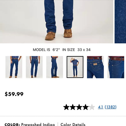 WRANGLER® COWBOY CUT® SLIM FIT JEAN