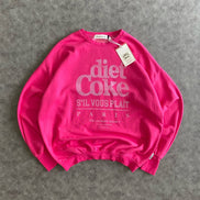 Diet Coke Pink Crewneck