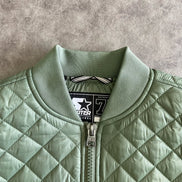 Quilted Bomber Jacket