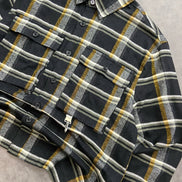 Cropped Flannel Hardware shirt