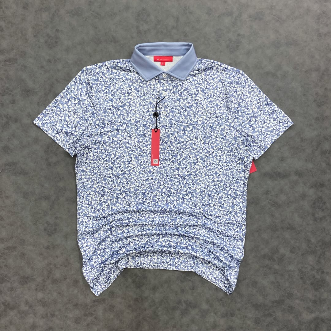 REDVANLY HYNDFORD POLO IN BRIGHT WHITE