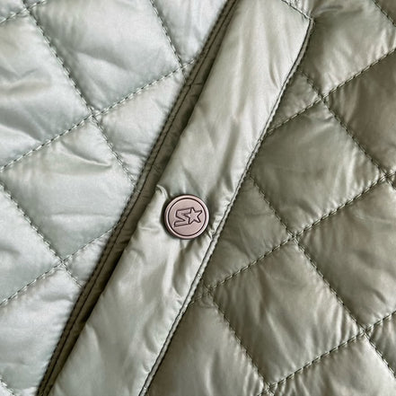Quilted Bomber Jacket