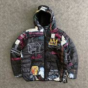 Members Only Jean Michel Basquiat Puffer Jacket
