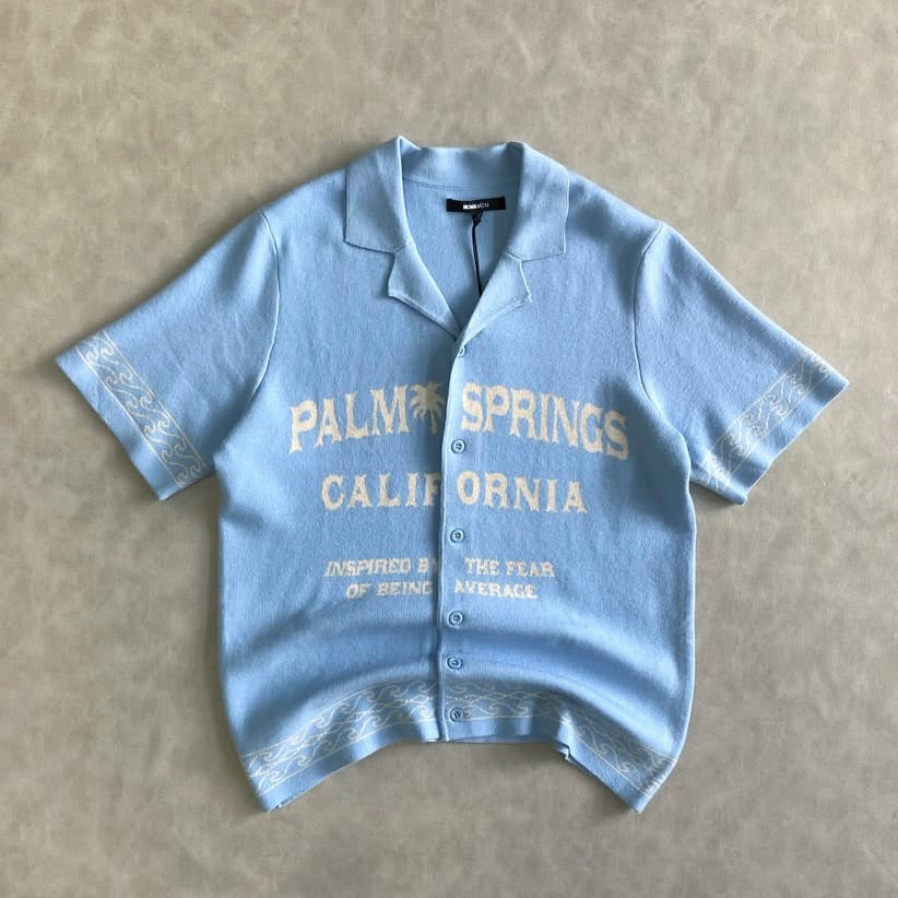 Palm Beach Club Short Sleeve Knitted Cuban