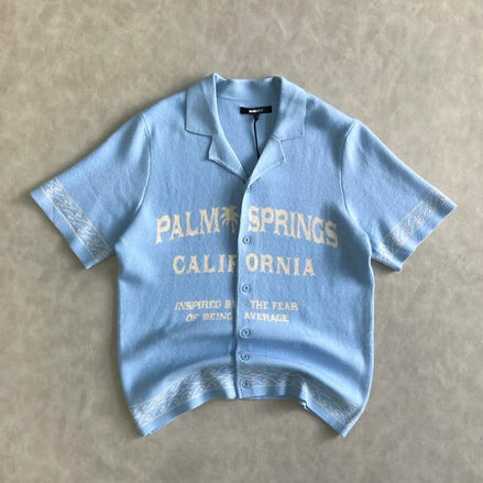 Palm Beach Club Short Sleeve Knitted Cuban