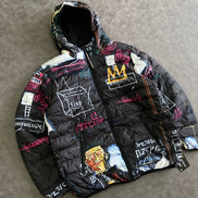 Members Only Jean Michel Basquiat Puffer Jacket