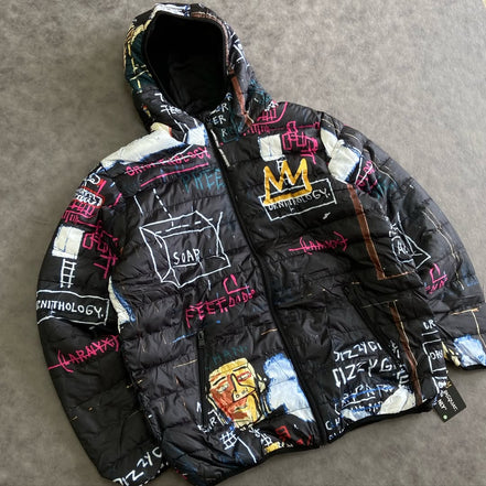 Members Only Jean Michel Basquiat Puffer Jacket