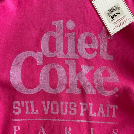 Diet Coke Pink Crewneck