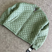 Quilted Bomber Jacket