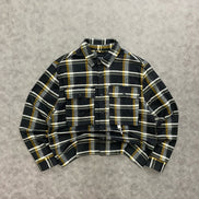 Cropped Flannel Hardware shirt
