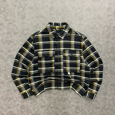 Cropped Flannel Hardware shirt