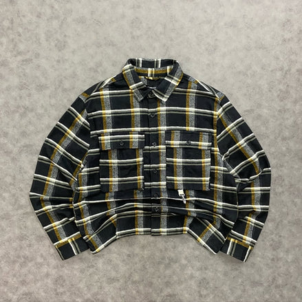 Cropped Flannel Hardware shirt