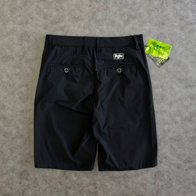 BOOYAA BIRDIE BREATHER - GOLF SHORTS - BLACK