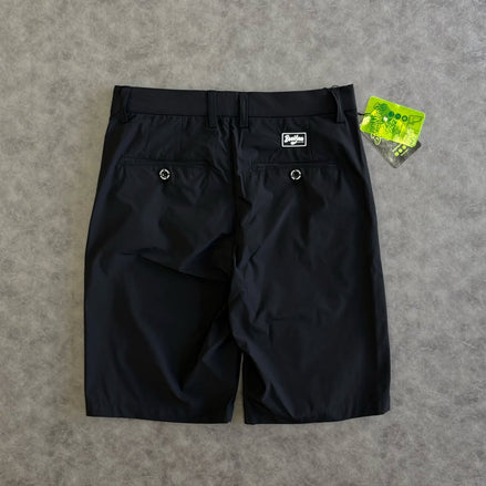 BOOYAA BIRDIE BREATHER - GOLF SHORTS - BLACK