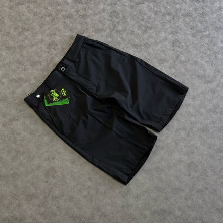 BOOYAA BIRDIE BREATHER - GOLF SHORTS - BLACK