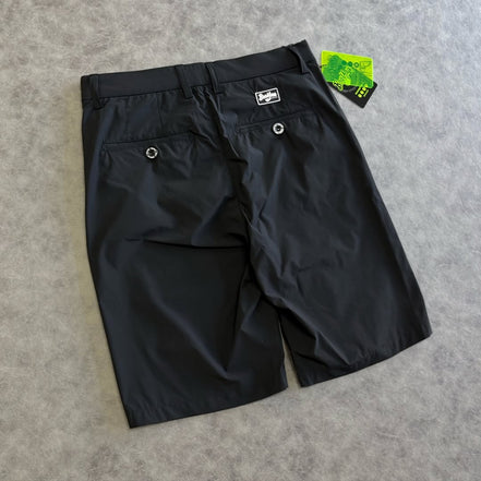 BOOYAA BIRDIE BREATHER - GOLF SHORTS - BLACK