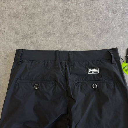 BOOYAA BIRDIE BREATHER - GOLF SHORTS - BLACK