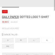 DAILY PAPERDOTTED LOGO OVERSIZED T-SHIRT