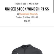 Nike Wind Baseball Practice Shirt