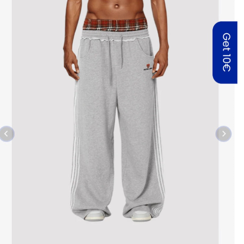 AELFRIC EDEN DOUBLE WAIST SUPER BAGGY SWEATPANTS